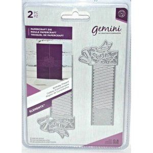 Gemini by Crafter's Companion Elements Wrap Around Dies Birthday Present and Cla